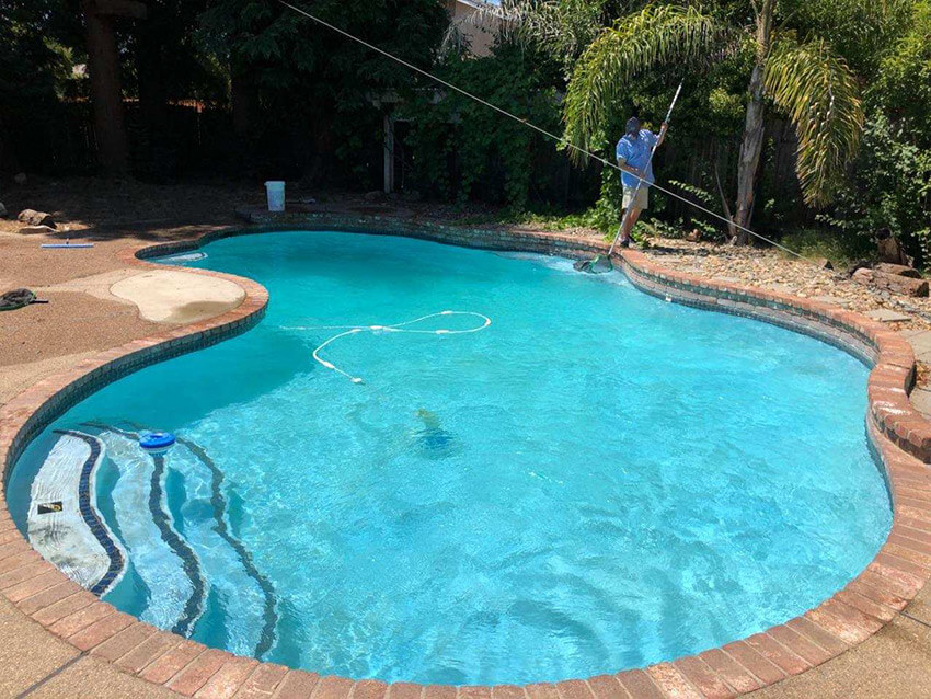 Before And After | Sac Valley Pool Service